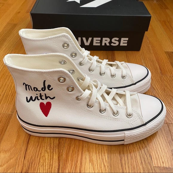 Rare Converse Chuck Taylor All Star Lift High Top Platform Women’s Sneakers - Picture 9 of 11